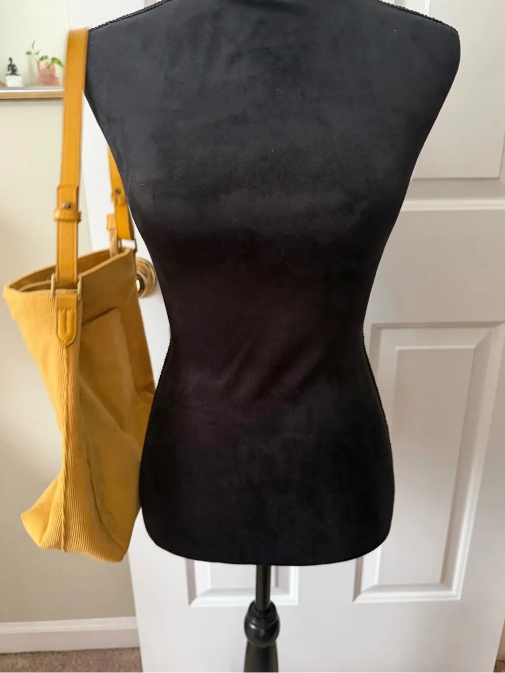 Universal Thread Mustard Yellow Corduroy Shoulder Bag